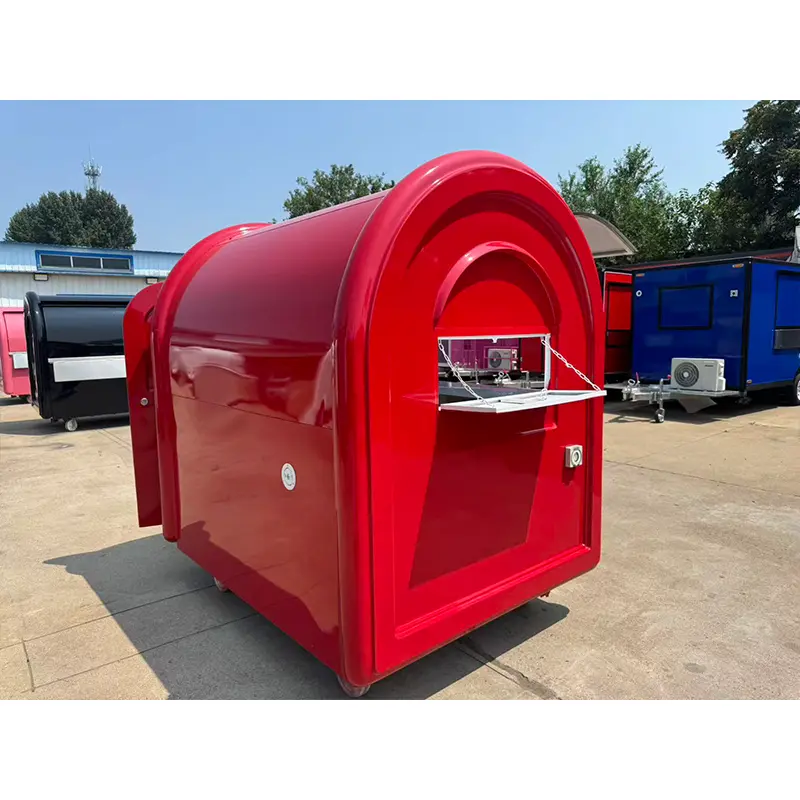 Greitojo maisto prekystalio kioskas