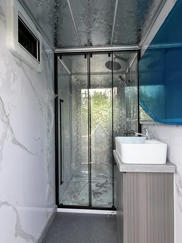 Shower And Toilet Trailer