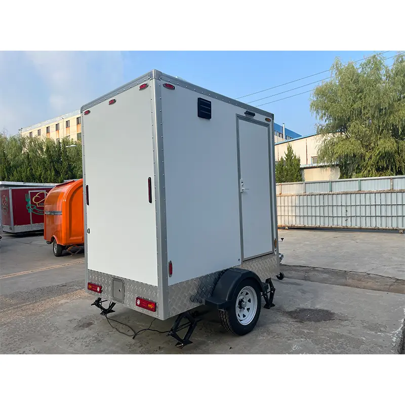 Vienos stoties mobiliojo tualeto priekaba